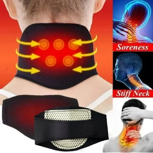 Self-Heating Neck Brace Equipped with Magnetic Neck Massage Function, Providing Relaxation without Additional Equipment